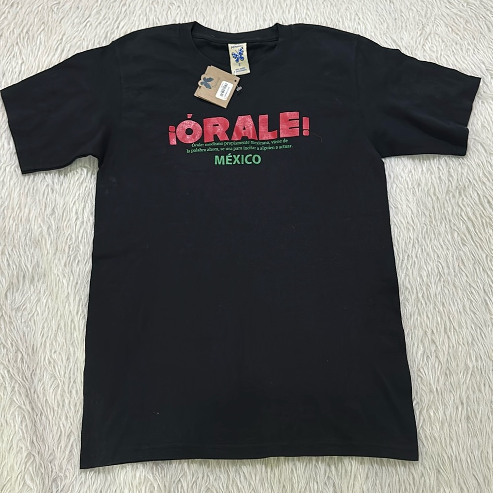 Orale Mexican black t shirt size small new